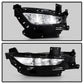 Spyder Chrysler 200 2015-2016 OEM Style Full LED Fog Lights W/Universal Switch- Clear 5086945