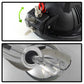 Spyder 7 Inch HID 4x4 fog lights Black/Red Housing w/wiring W/Switch-