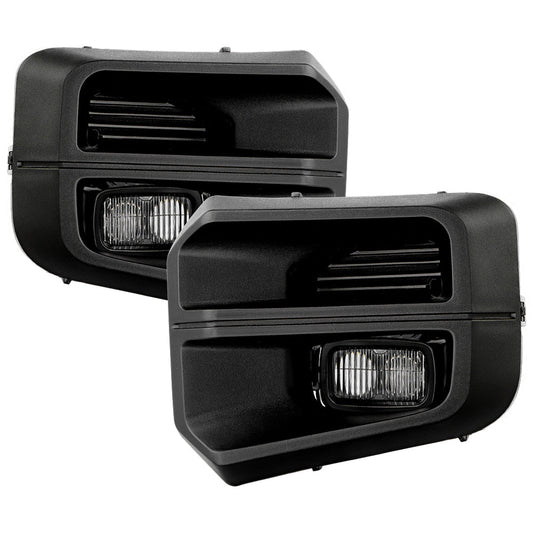SPYDER 16-23 Toyota Tacoma TRD OEM LED Fog Lights W/Switch - Clear (FL-CL-TTA2016-TRD-C) 9053993