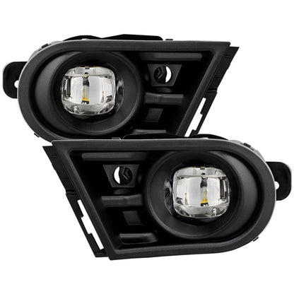 SPYDER 21-23 Chevy TrailBlazer OEM Style LED Fog Lights w/ Universal Switch - Clear (FL-CTB21-LED-C) 9054358