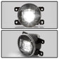 SPYDER 21-23 Ford Bronco Base OEM Full LED Fog Lights - w/ Switch (FL-FB2021-LED-C) 9052644