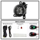 SPYDER 21-23 Ford Bronco Sport/Big Bend OEM Full LED Fog Lights - w/ Switch (FL-FB2021-LED-S-C) 9052279