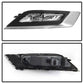 Spyder 17-18 Ford Fusion OEM Fog Lights w/ Switch & Cover - Clear (FL-FFUS17-C) 5085405