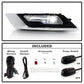 SPYDER 17-18 Ford Fusion OEM Full LED Fog Lights w/Switch - Clear (FL-FFUS17-LED-C) 9051142