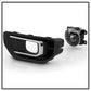 SPYDER 24-26 Ford Ranger OEM Full LED Fog Lights w/Switch - Clear (FL-FR24-LED-C) 9054082