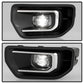 SPYDER 24-26 Ford Ranger OEM Full LED Fog Lights w/Switch - Clear (FL-FR24-LED-C) 9054082