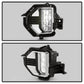 SPYDER 21-22 GMC Canyon OEM LED Fog Lights w/Switch - Clear (FL-GCAN21-LED-C) 9054143