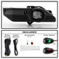 SPYDER 23-25 GMC Canyon OEM LED Fog Lights w/Switch - Clear (FL-GCAN21-LED-C) 9054150