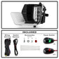 SPYDER 21-23 GMC Yukon (Excl AT4) OEM Full LED Fog Lights w/Switch - Clear (FL-GY21-LED-C) 9055508