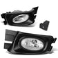 2003-2005 Honda Accord 4-Door Fog Lights with Switch - Clear H11