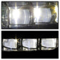 Spyder Honda Accord Sedan 2016-2017 OEM LED Fog Lights W/Switch- Clear FL-HA2016-4D-LED-C 5083050