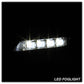 Spyder Honda Accord Sedan 2016-2017 OEM LED Fog Lights W/Switch- Clear FL-HA2016-4D-LED-C 5083050