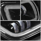 2008-2017 Freightliner Cascadia Black Fog Lights
