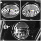 2003-2017 Volvo VN VNL VNM VNX LED Fog Lights - Black