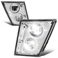 03-17 Volvo VN VNL VNM VNX LED Chrome Fog Lights