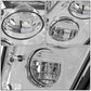 03-17 Volvo VN VNL VNM VNX LED Chrome Fog Lights