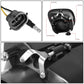 08-17 Freightliner Cascadia 3D Projector LED Fog Lights - Chrome