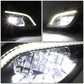 2018-2022 Freightliner Cascadia 3D Full LED Fog Lights Black