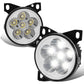 08-20 Kenworth T660 / Peterbilt 579 587 Full LED Fog Lights Chrome