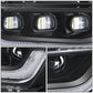 2021-2023 Ford F-150 LED Projector Fog Lights Black