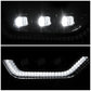 2021-2023 Ford F-150 LED Projector Fog Lights Black