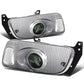 92-95 Honda Civic Fog Lights w/ Switch & H3 Bulb - Smoke