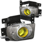 92-95 Honda Civic 4-Door Fog Lights w/ Switch - H3 Bulb Amber