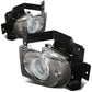 92-95 Honda Civic 4-Door Fog Lights w/ Switch & H3 Bulb - Clear