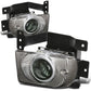 92-95 Honda Civic 4-Door Fog Lights with Switch - Smoke