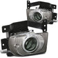 92-95 Honda Civic 4-Door Fog Lights with Switch - Smoke