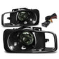 99-00 Honda Civic Fog Lights w/ Switch & H2 Bulb - Smoke