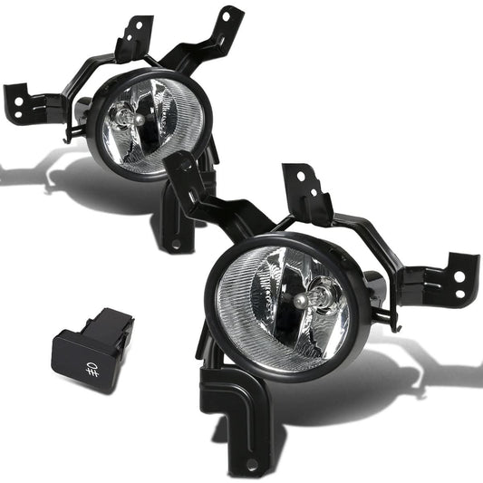 2007-2009 Honda CRV Fog Lights w/ Switch & H11 Bulb Clear