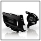 SPYDER 20-22 Honda CRV (Excl Hybrid) OEM Full LED Fog Lights w/Switch - Clear (FL-HCRV20-LED-C) 9051227