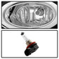 Spyder Honda HR-V Vezel 2015-2016 OEM Fog Lights W/Switch and Cover - Clear