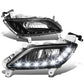 12-16 Hyundai Veloster LED DRL Fog Lights w/ Switch & 881 Bulb