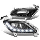 12-16 Hyundai Veloster LED DRL Fog Lights w/ Switch & 881 Bulb