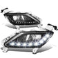 12-16 Hyundai Veloster LED DRL Fog Lights w/ Switch & 881 Bulb