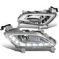 2012-2016 Hyundai Veloster LED DRL Fog Lights with Switch - Clear