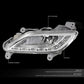 2012-2016 Hyundai Veloster LED DRL Fog Lights with Switch - Clear