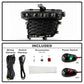 SPYDER 22-24 Jeep Grand Cherokee (3-Row) OEM LED Fog Lights w/Switch - Clear (FL-JGC22-3R-LED-C) 9054365