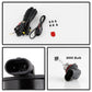 Spyder Kia Picanto 2018-2020 OEM Fog Lights W/Universal Switch - 9006(Included) - Clear 5087058