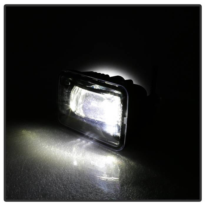 Spyder 15-18 Ford F-150 / 17-18 Ford F-250/F-350 Full LED Fog Lights - w/o Switch (FL-LED-PRO-4) 9043277