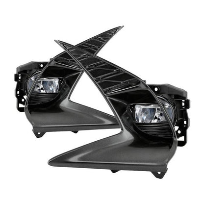 Spyder 16-18 Lexus GS (w/F-Sport Pkg) OEM LED Fog Lights w/OEM switch - Clear (FL-LGS16FS-LED-C) 9044311