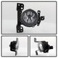 Spyder Mitsubishi Mirage 2014+ OEM Fog Lights w/Switch Clear FL-MM2014-C 5077769