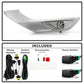 SPYDER 22-24 Mitsubishi Outlander OEM LED Fog Light w/ Switch - Clear (FL-MOUT22-LED-C) 9054242
