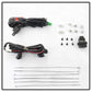 Spyder 05-16 Nissan Frontier Metal Chrome Bumper ONLY OEM Fog Lights w/Switch - Clear (FL-NF05-M-C) 5084972