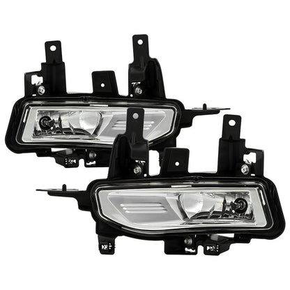 SPYDER 20-22 Nissan Rogue Sport OEM Fog Lights w/Switch - Clear (FL-NR20-SP-C) 9051289