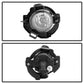 Spyder Nissan Rogue 2008-2013 OEM Fog Lights W/Cover and Switch - Clear
