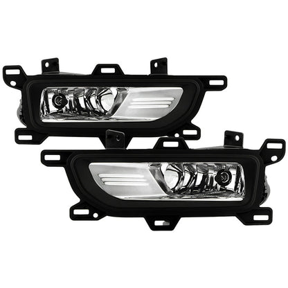 SPYDER 20-22 Nissan Titan OEM Fog Light w/ Switch - Clear (FL-NT20-C) 9051326