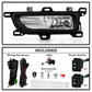SPYDER 20-22 Nissan Titan OEM Fog Light w/ Switch - Clear (FL-NT20-C) 9051326
